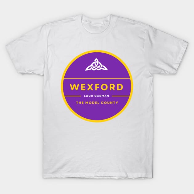 Wexford, County and GAA Colours T-Shirt by TrueCelt